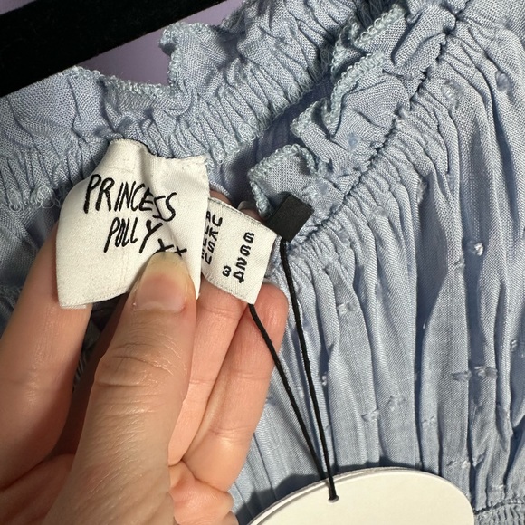 THE LOVE GALORE ROMPER BLUE - Picture 6 of 6